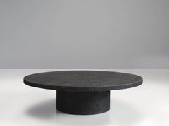 Brutalist Coffee Table with Stone Look