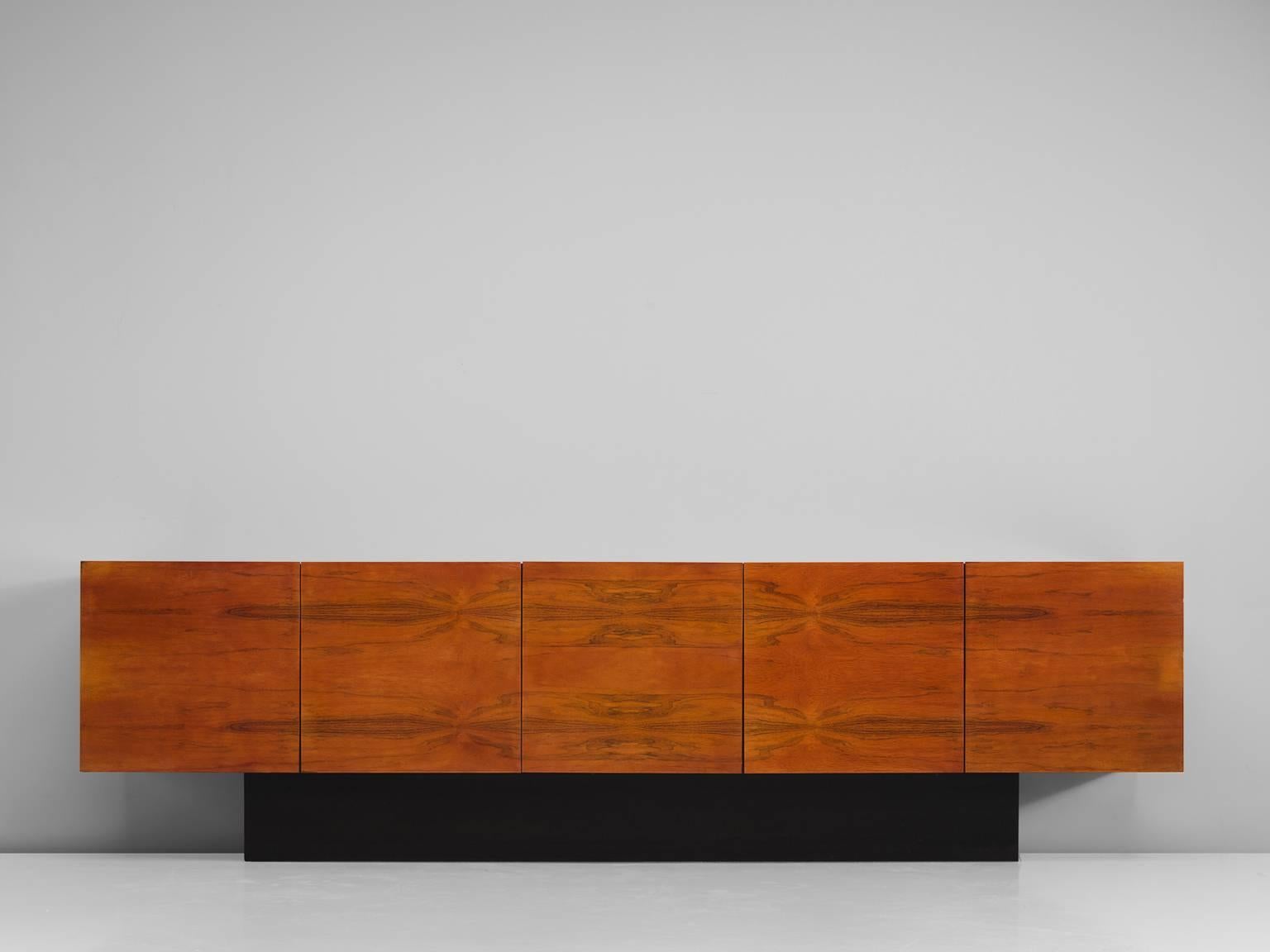 Mid-Century Modern Very Large Sideboard in Rosewood, circa 1970