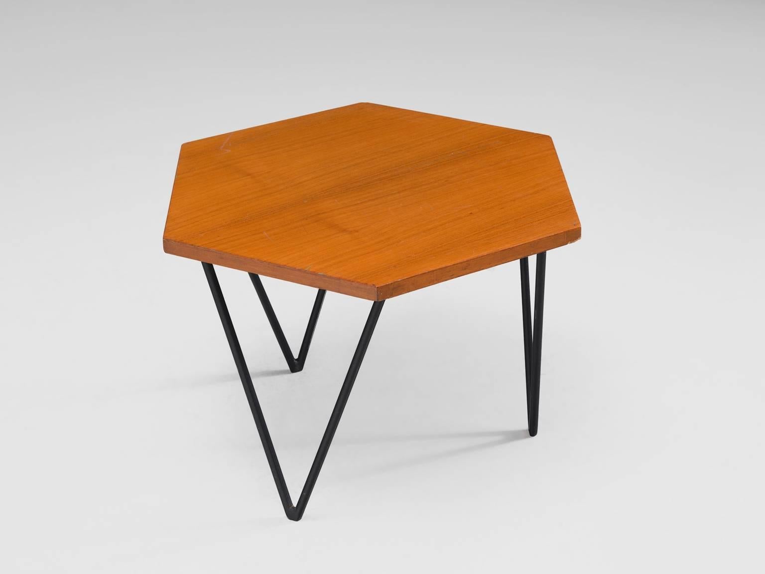 Italian Gio Ponti for ISA Segmented Side Table