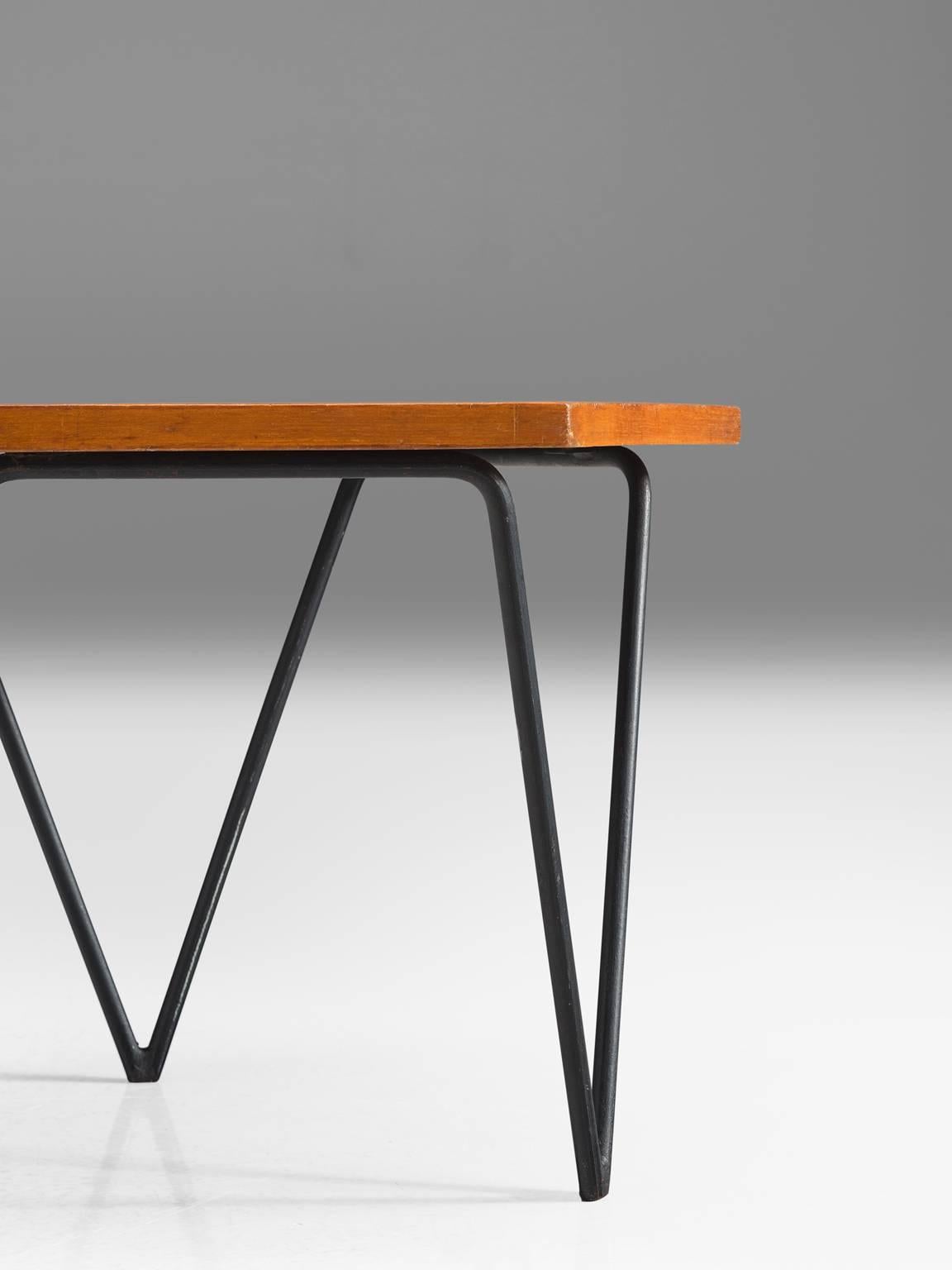 Metal Gio Ponti for ISA Segmented Side Table