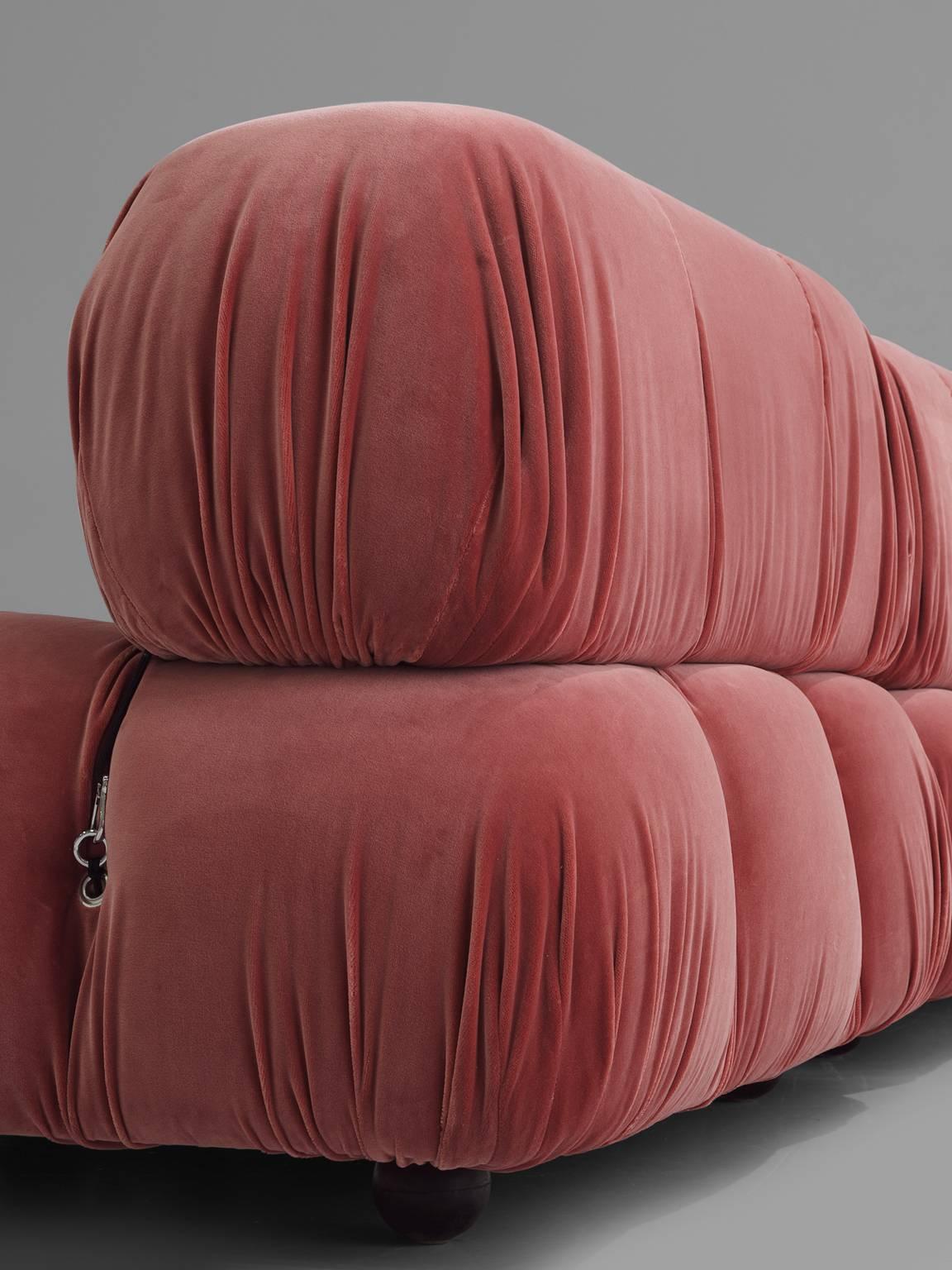 Italian Customizable Mario Bellini Modular 'Camaleonda' Sofa 