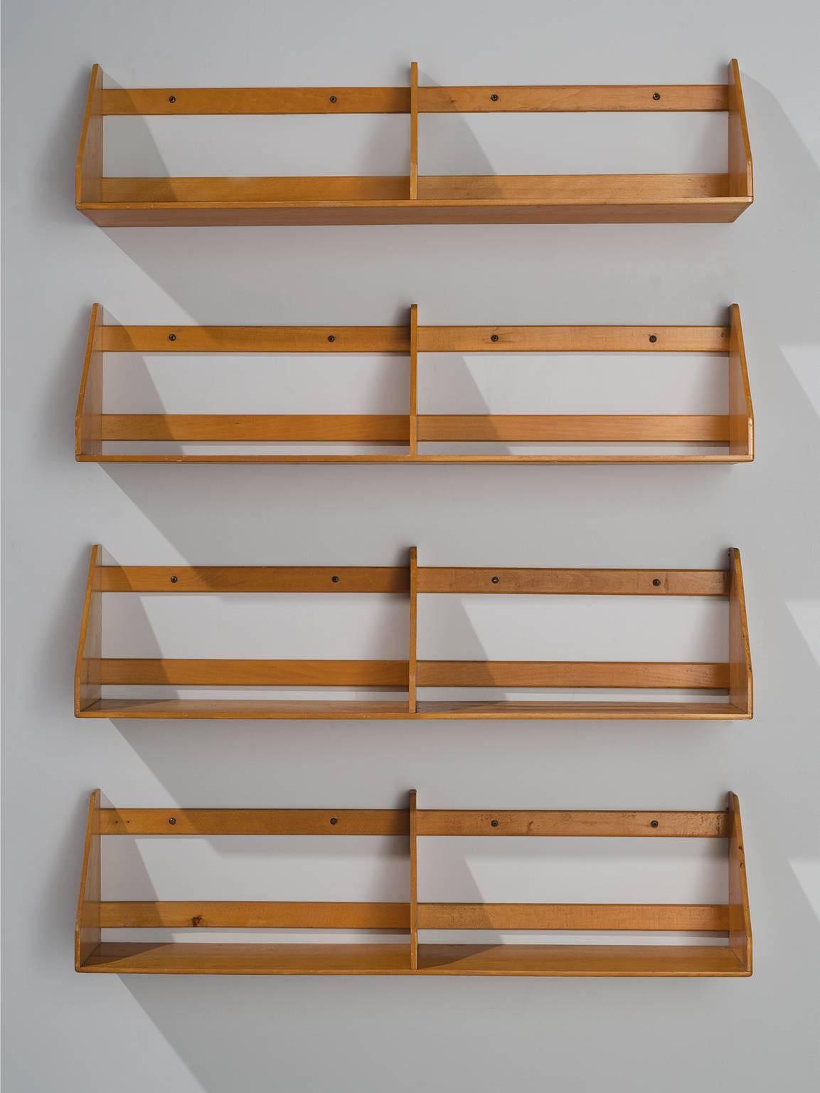 wall mounted bookshelves