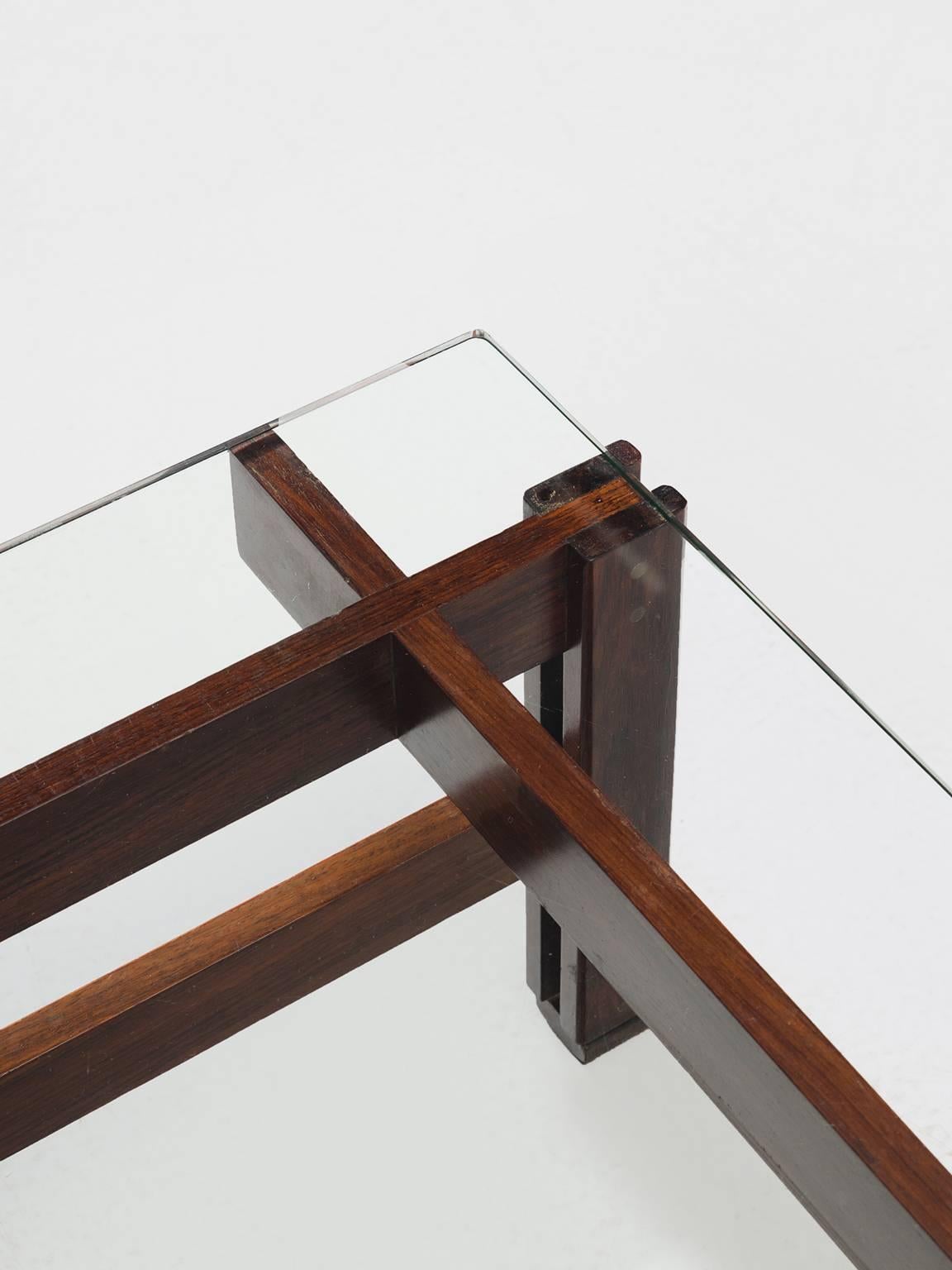 Ico Parisi for Cassina Rosewood Coffee Table 1