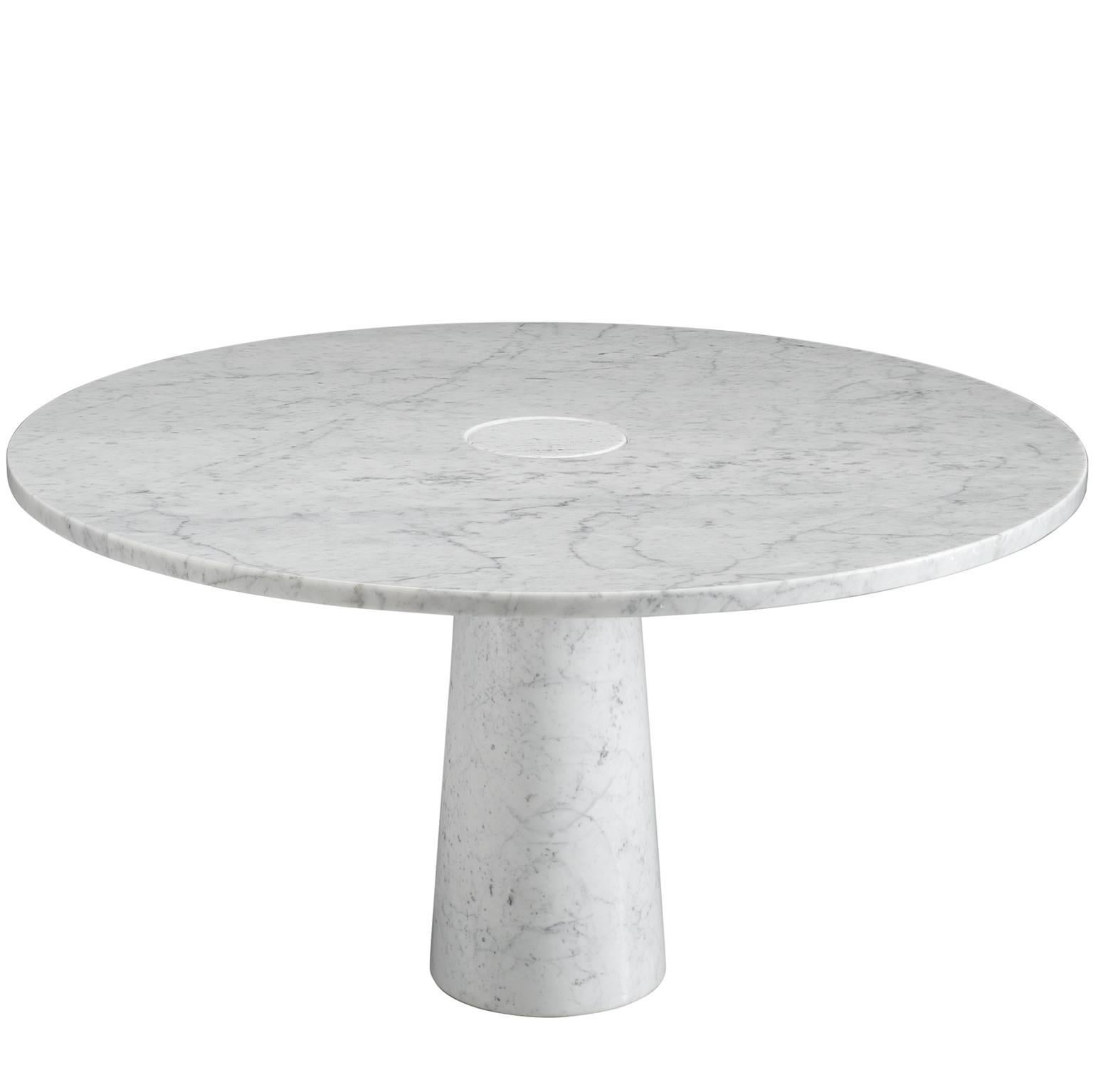 Angelo Mangiarotti Postmodern Marble Centre Table, 1970s