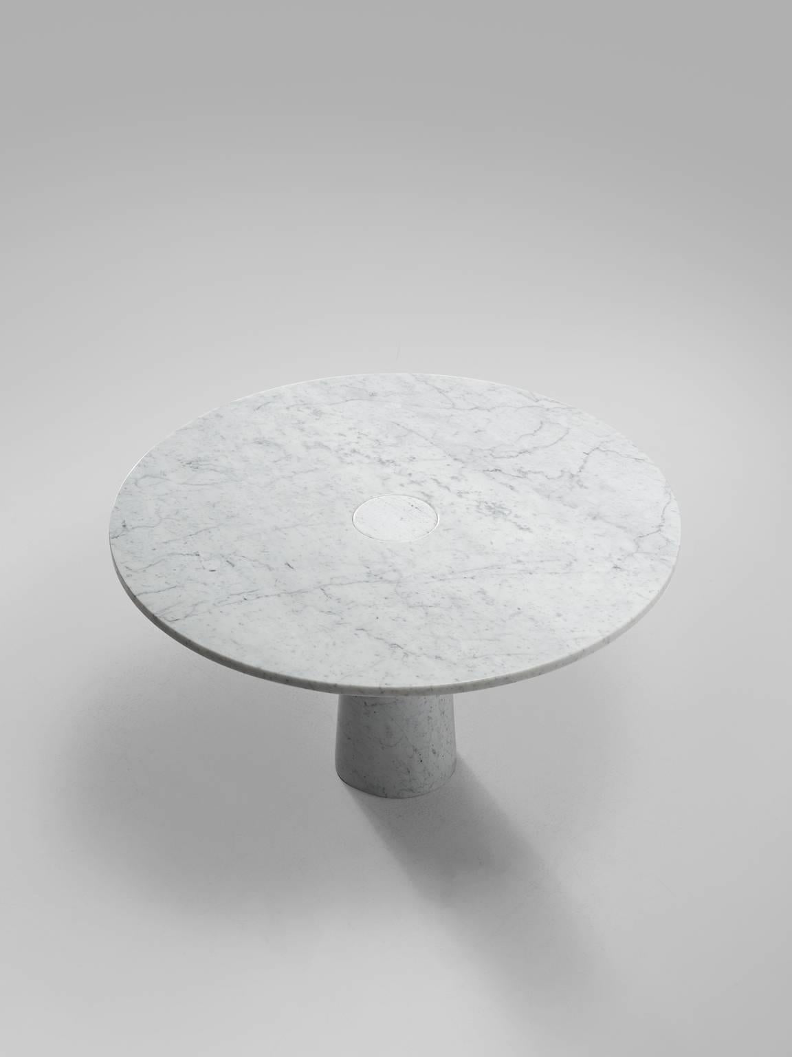 Angelo Mangiarotti Postmodern Marble Centre Table, 1970s In Good Condition In Waalwijk, NL