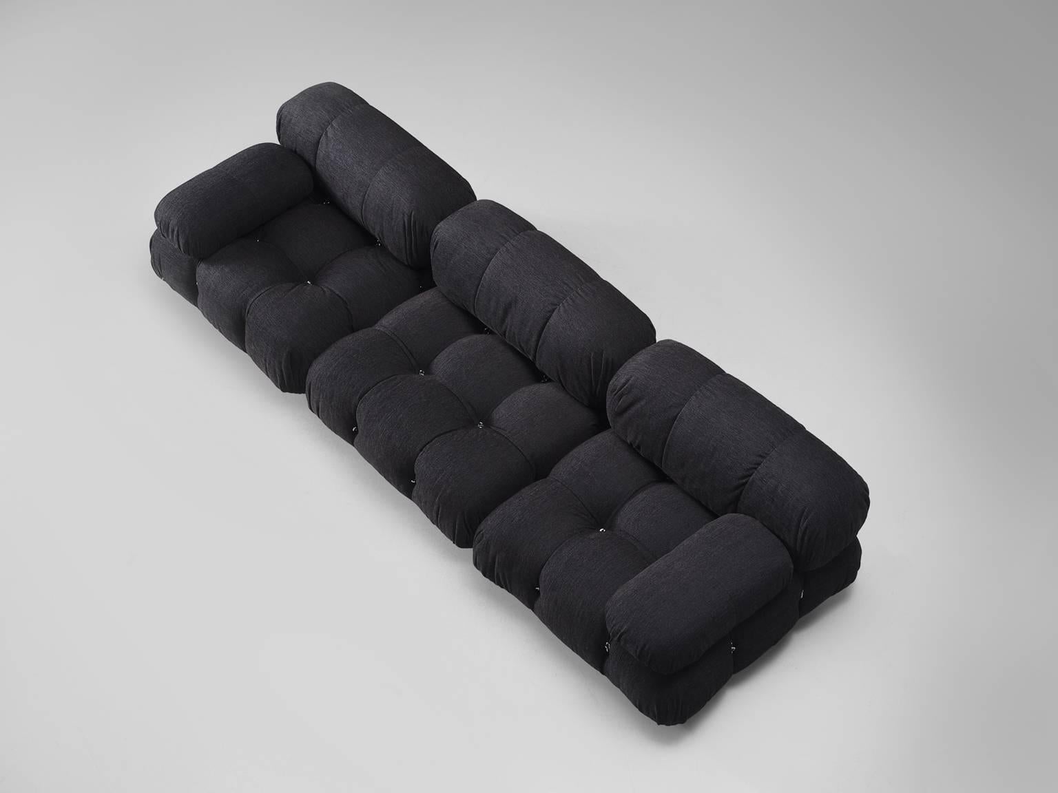 Italian Mario Bellini Original Fabric 'Camaleonda' Modular Sofa