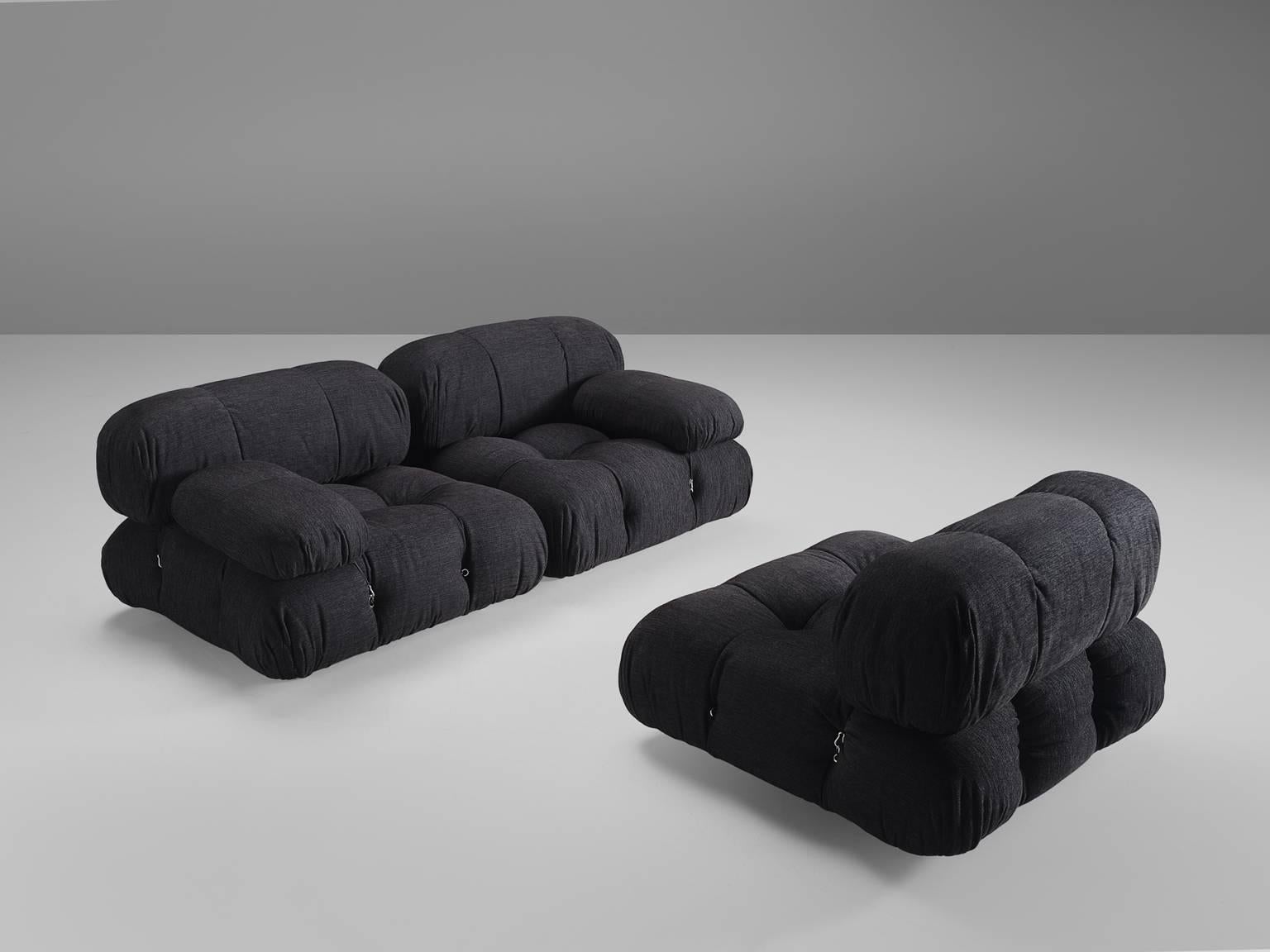 Mario Bellini Original Fabric 'Camaleonda' Modular Sofa In Good Condition In Waalwijk, NL