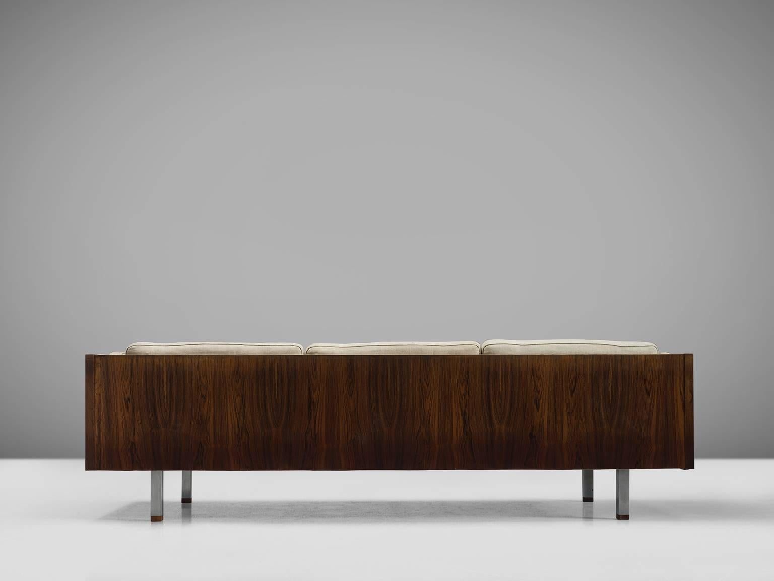 Scandinavian Modern Danish Rosewood Sofa, circa 1950