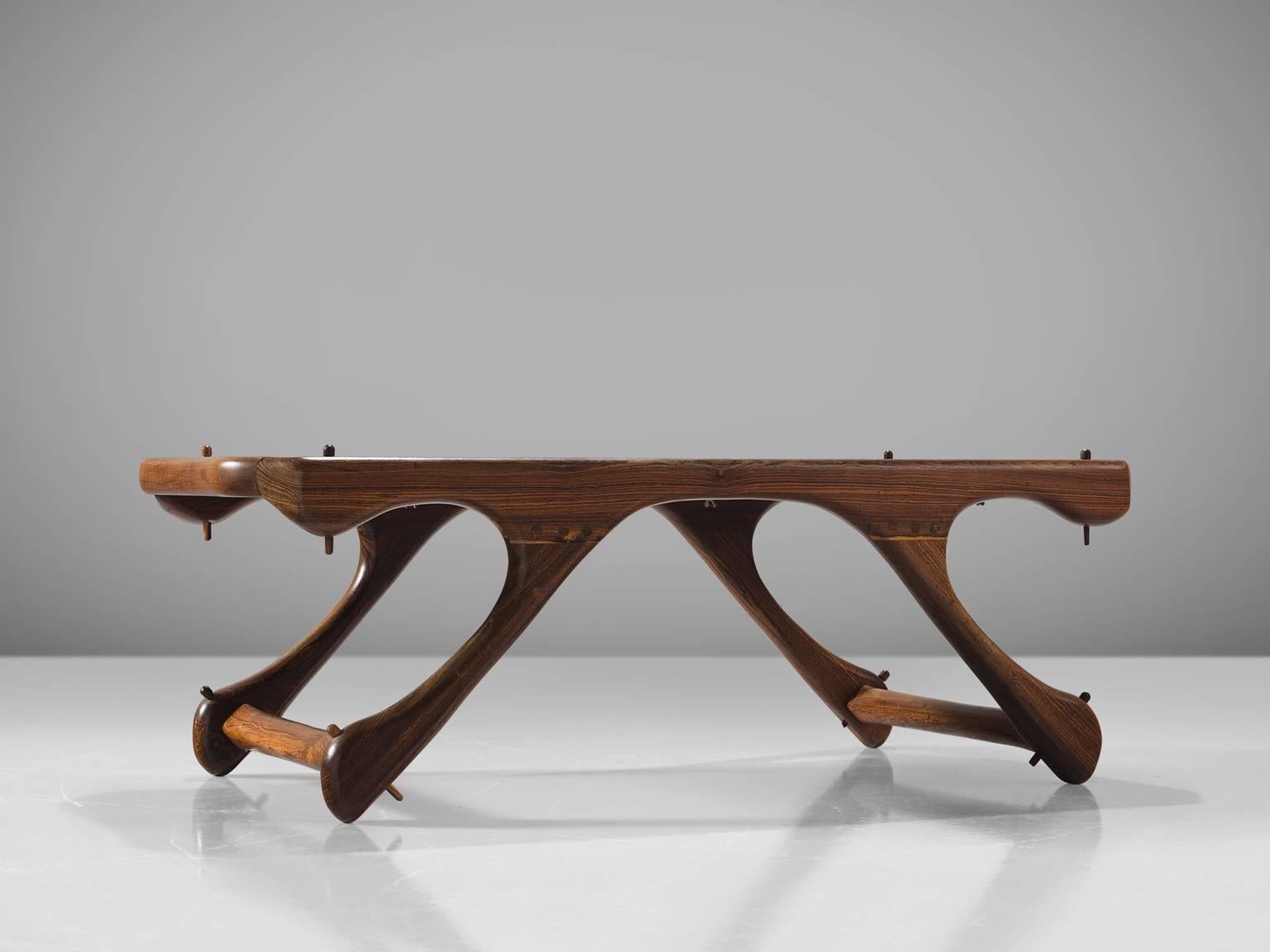 Mid-Century Modern Don S. Shoemaker for Coffee Table for Señal Furniture Mexico