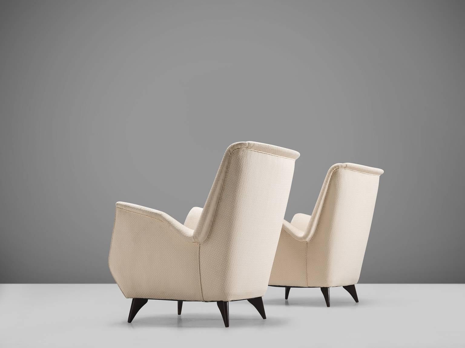 Mid-20th Century Pair of Italian Lounge Chairs by ISA