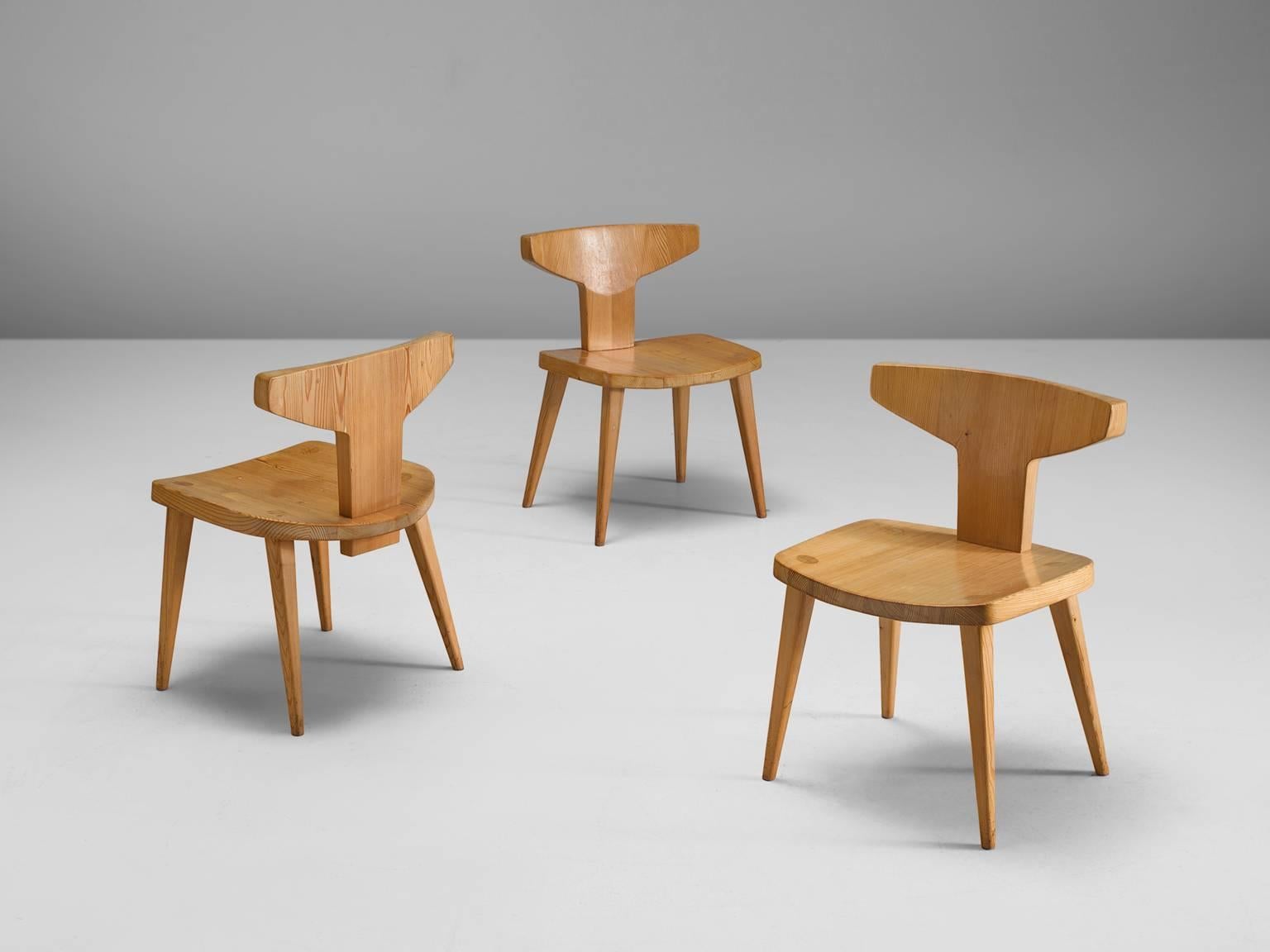 Danish Jacob Kielland-Brandt Set of Nine Dining Chairs