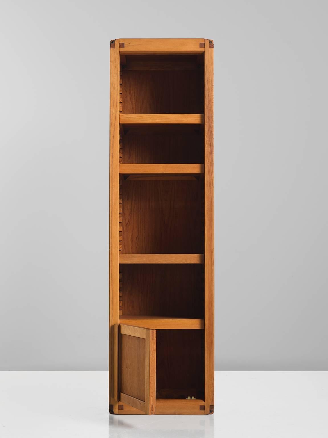 Mid-Century Modern Pierre Chapo Bookcase B10 in Solid Elm