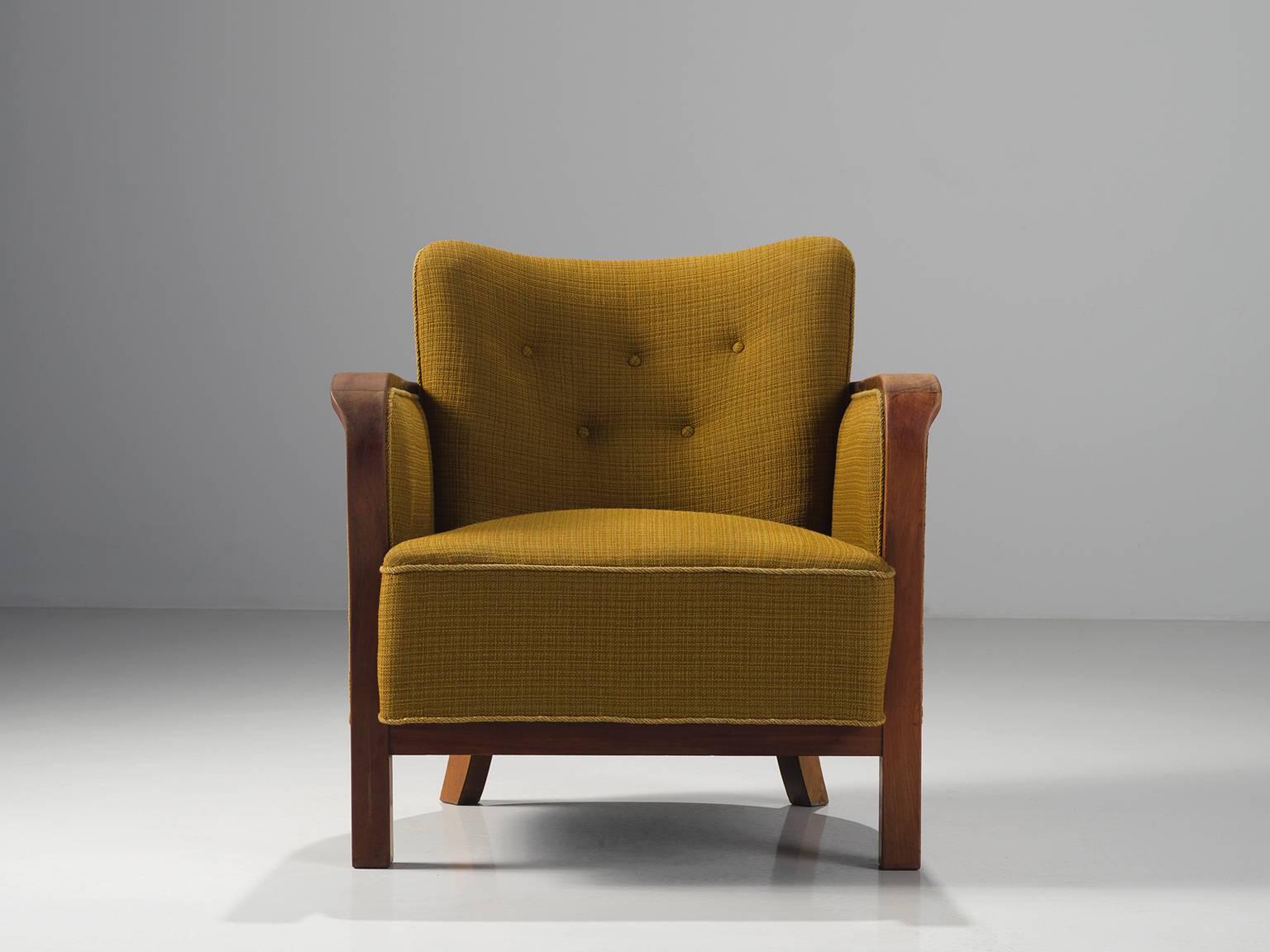ocre chair