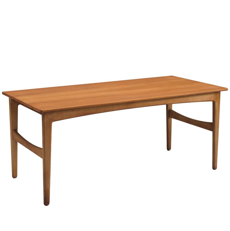 Teak And Oak Danish Dining Table Teak And Oak Danish Dining Table