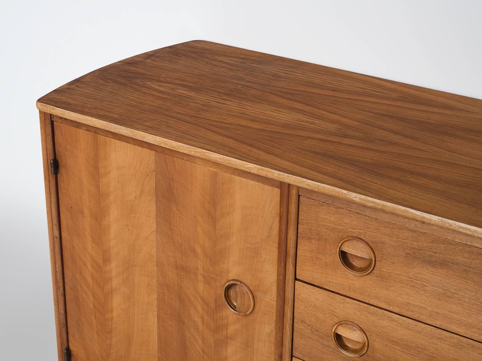 Mid-20th Century William Watting for Fristho Cabinet in Teak and Brass