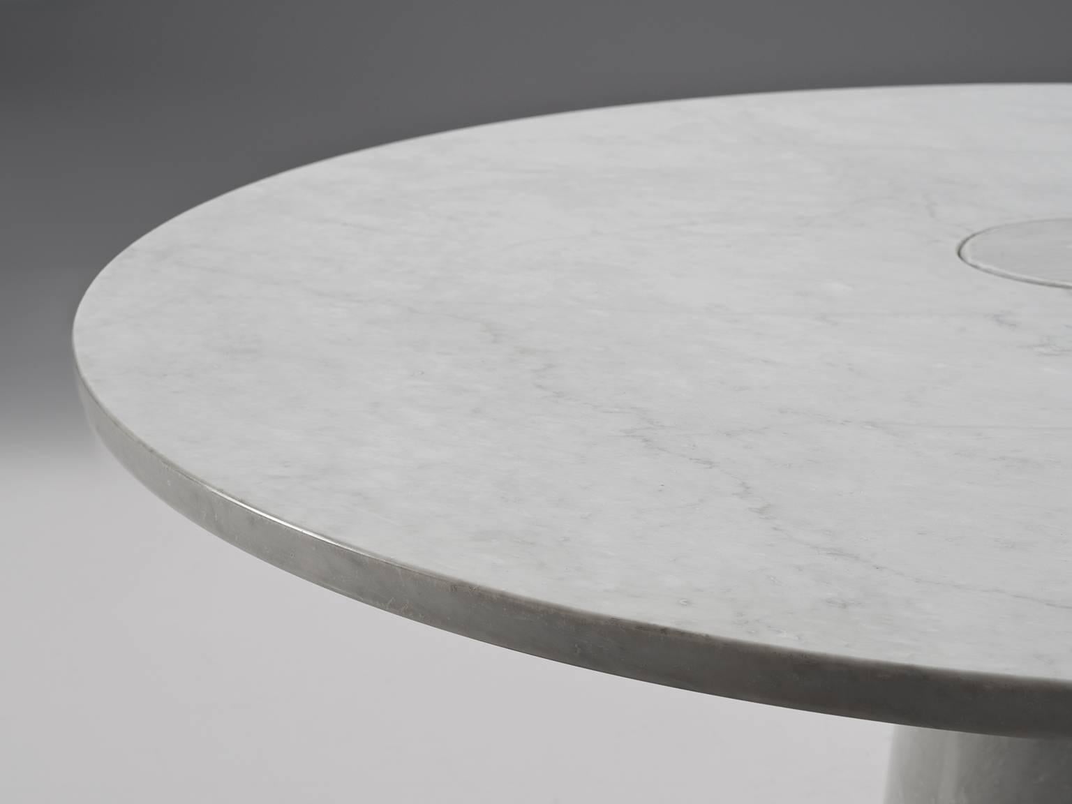 Italian Angelo Mangiarotti 'Eros' Marble Centre Table