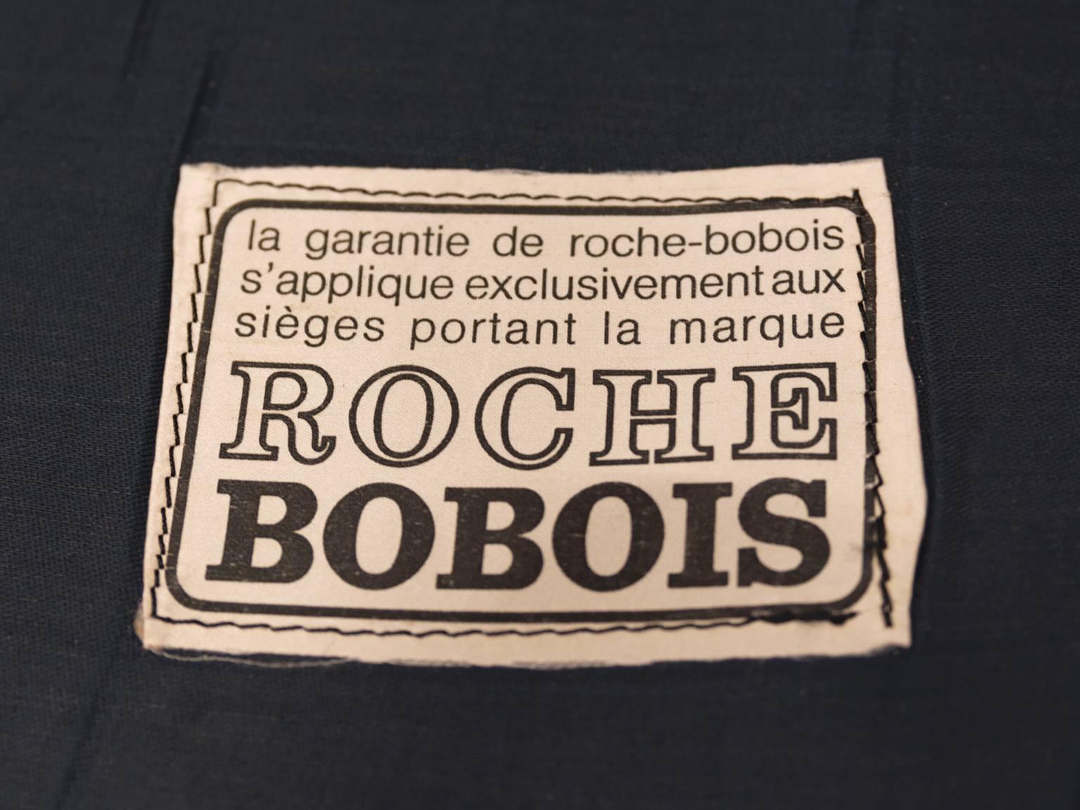 Roche Bobois Set of Two 'San Pietro' Original Leather Armchairs 2