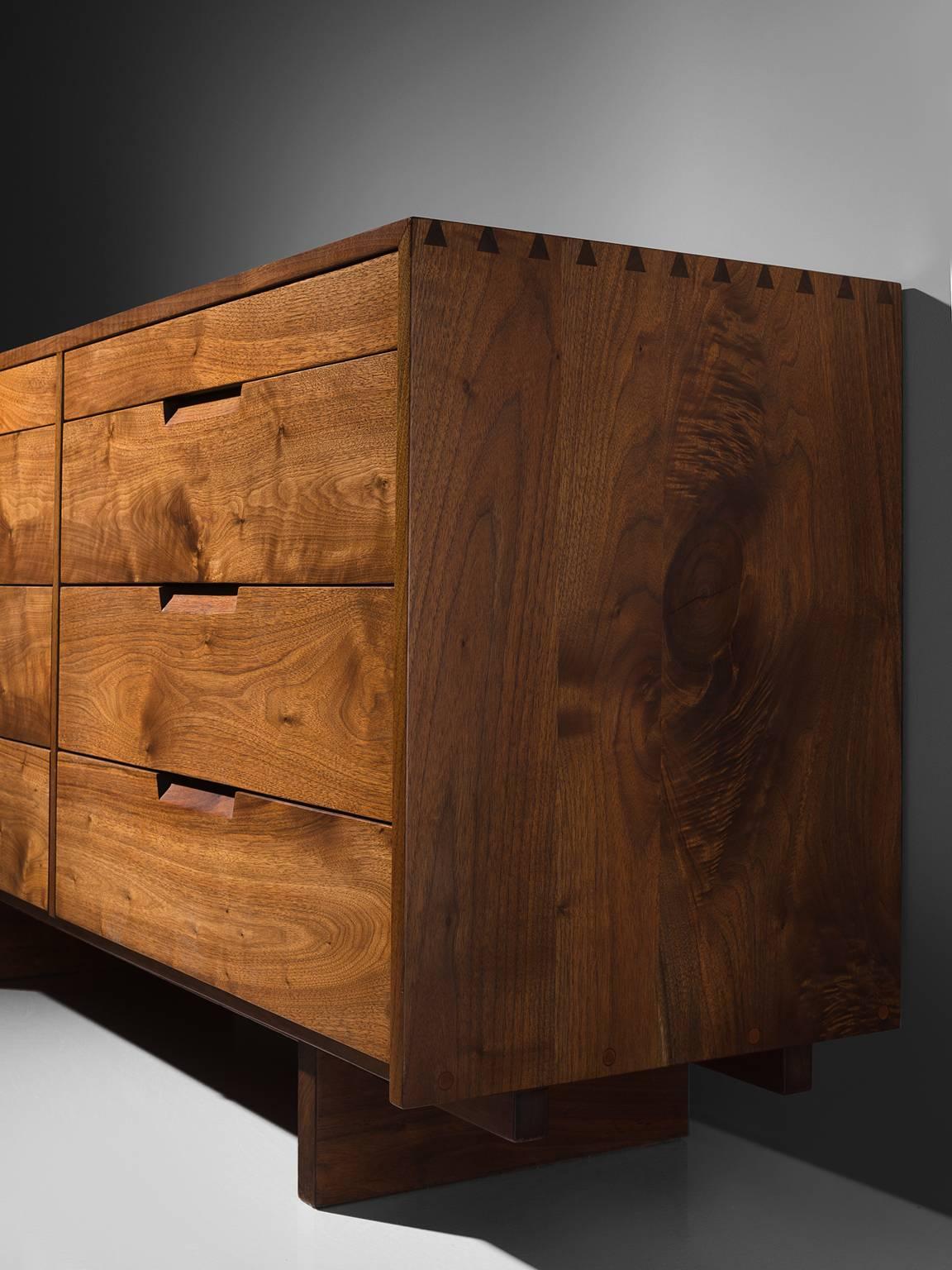 Mid-20th Century George Nakashima Walnut Sideboard, 1955