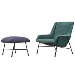 Mid-Century Modern Ottomans and Poufs