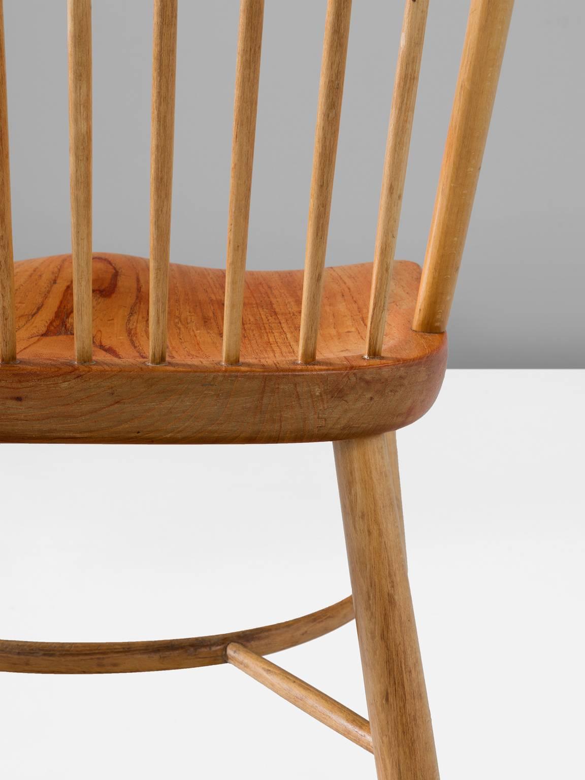 Mid-20th Century Palle Suenson Dining Chairs in Teak and Beech