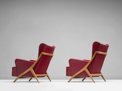 Mario Gottardi Set of Two Lounge Chairs