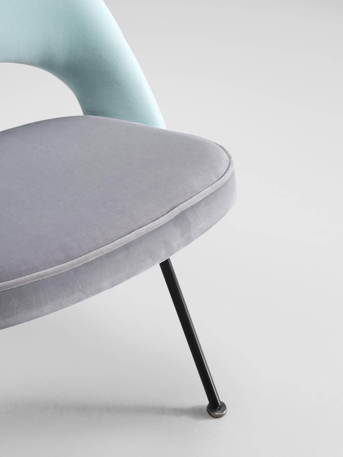Steel Customizable Eero Saarinen Set of Eight Dining Chairs for Knoll International