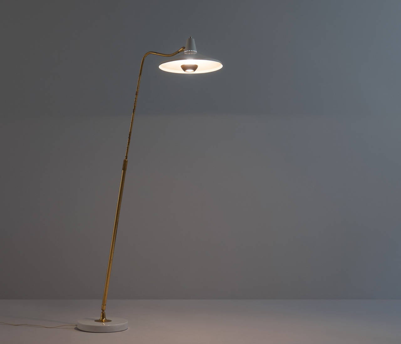 Mid-20th Century Giuseppe Ostuni '301C' Floor Lamp for O-Luce