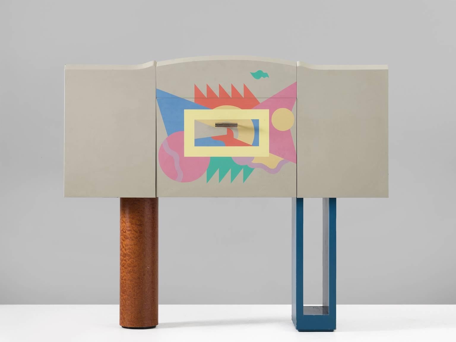 Italian Playful Alessandro Mendini Bar 