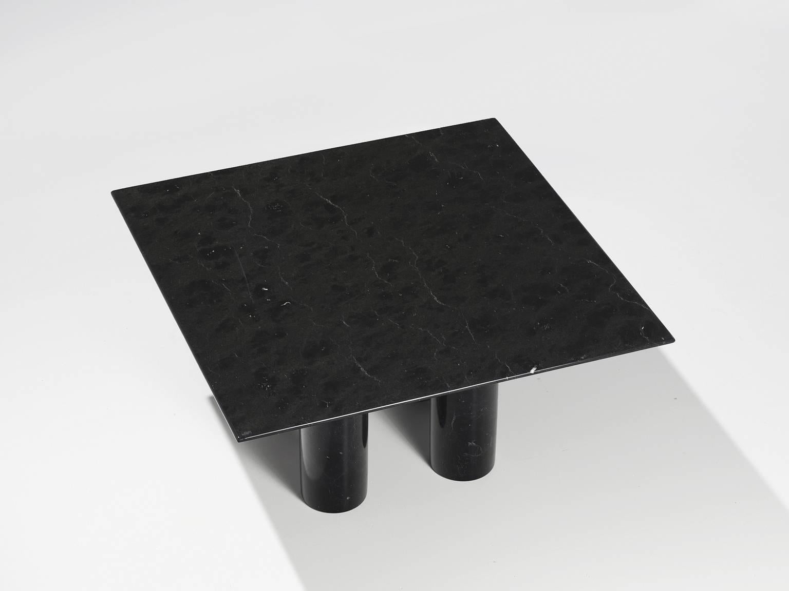 Post-Modern Mario Bellini 'Il Collonato' Black Dining Table for Cassina