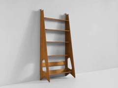 Pierre Cruège Solid Oak Bookcase, 1940s