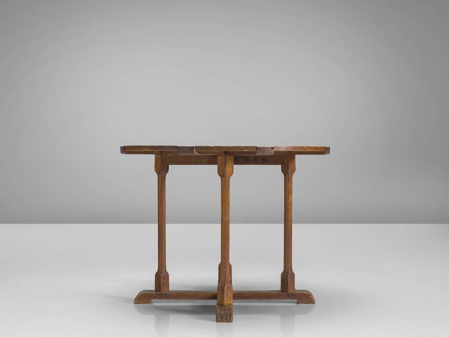 Art Deco Jac van den Bosch Side Table by 'T Binnenhuis, circa 1910