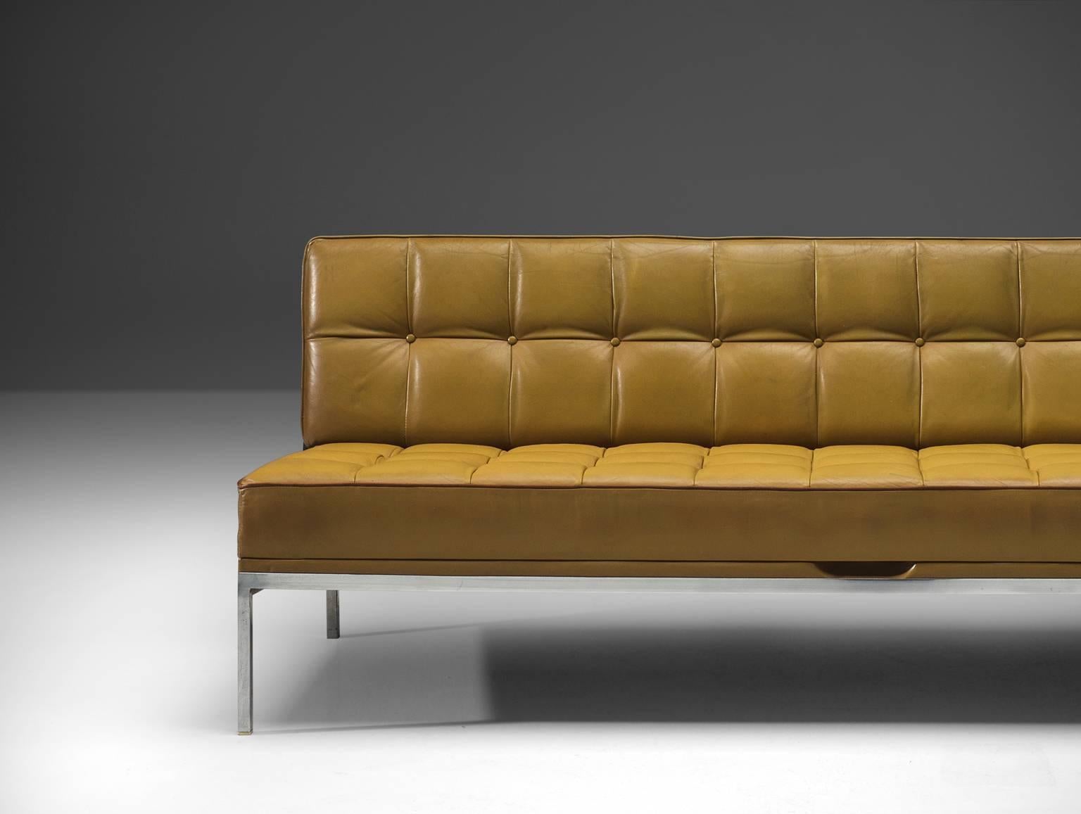 Mid-20th Century Johannes Spalt for Wittmann 'Constanze' Leather Daybed