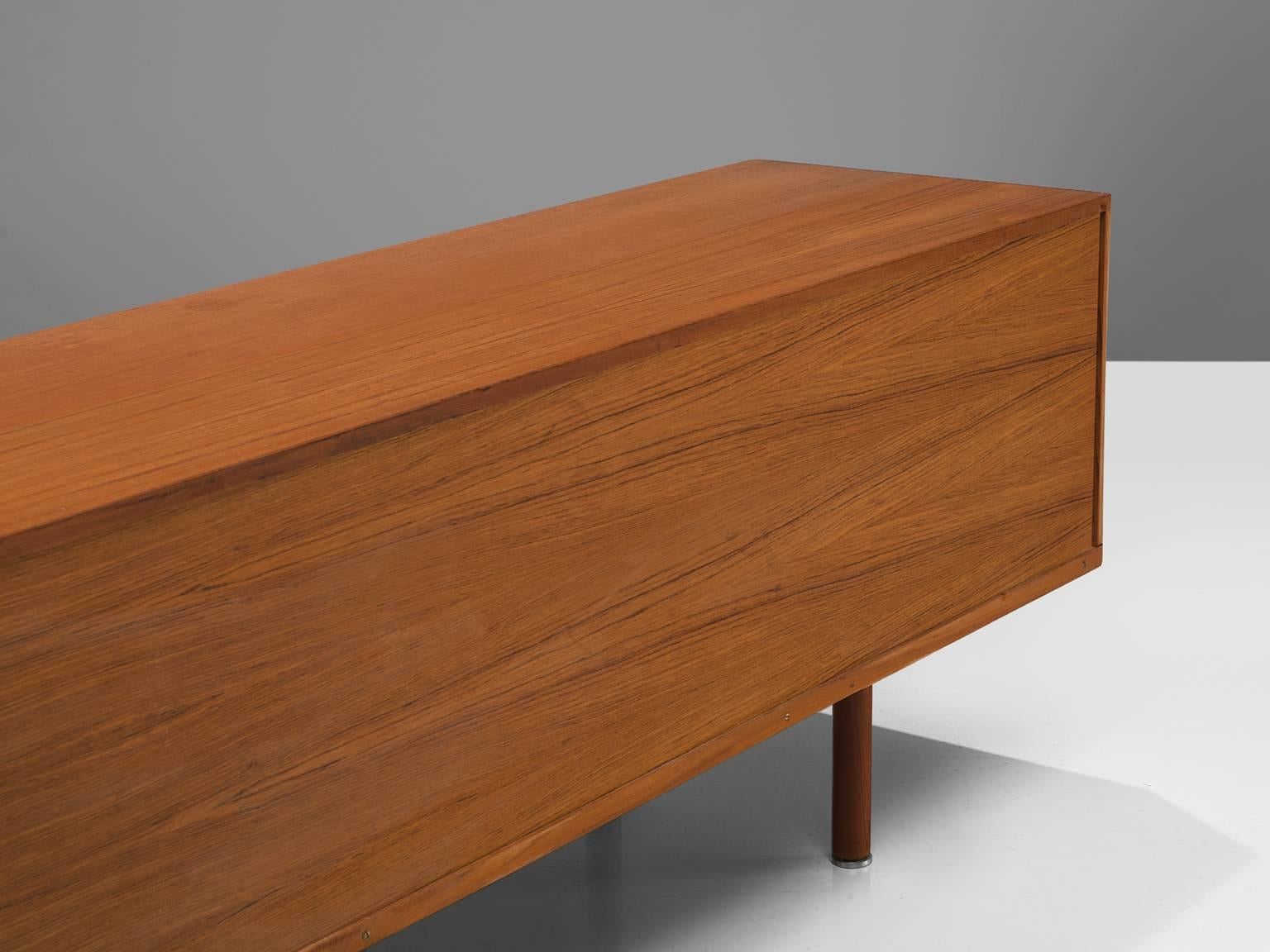 Metal Kai Kristiansen Low Tambour Sideboard