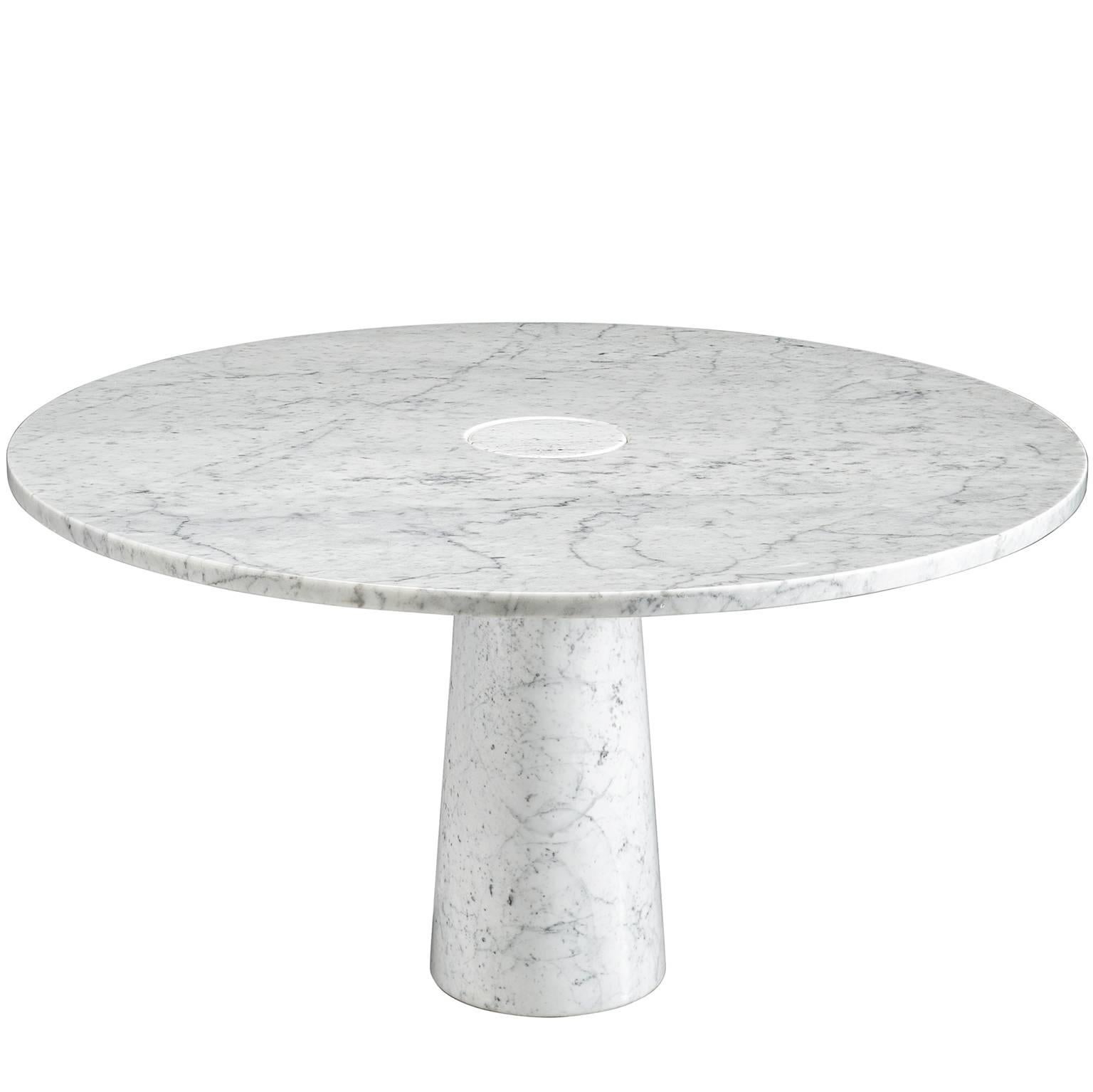 Angelo Mangiarotti Postmodern Marble Centre Table, 1970s