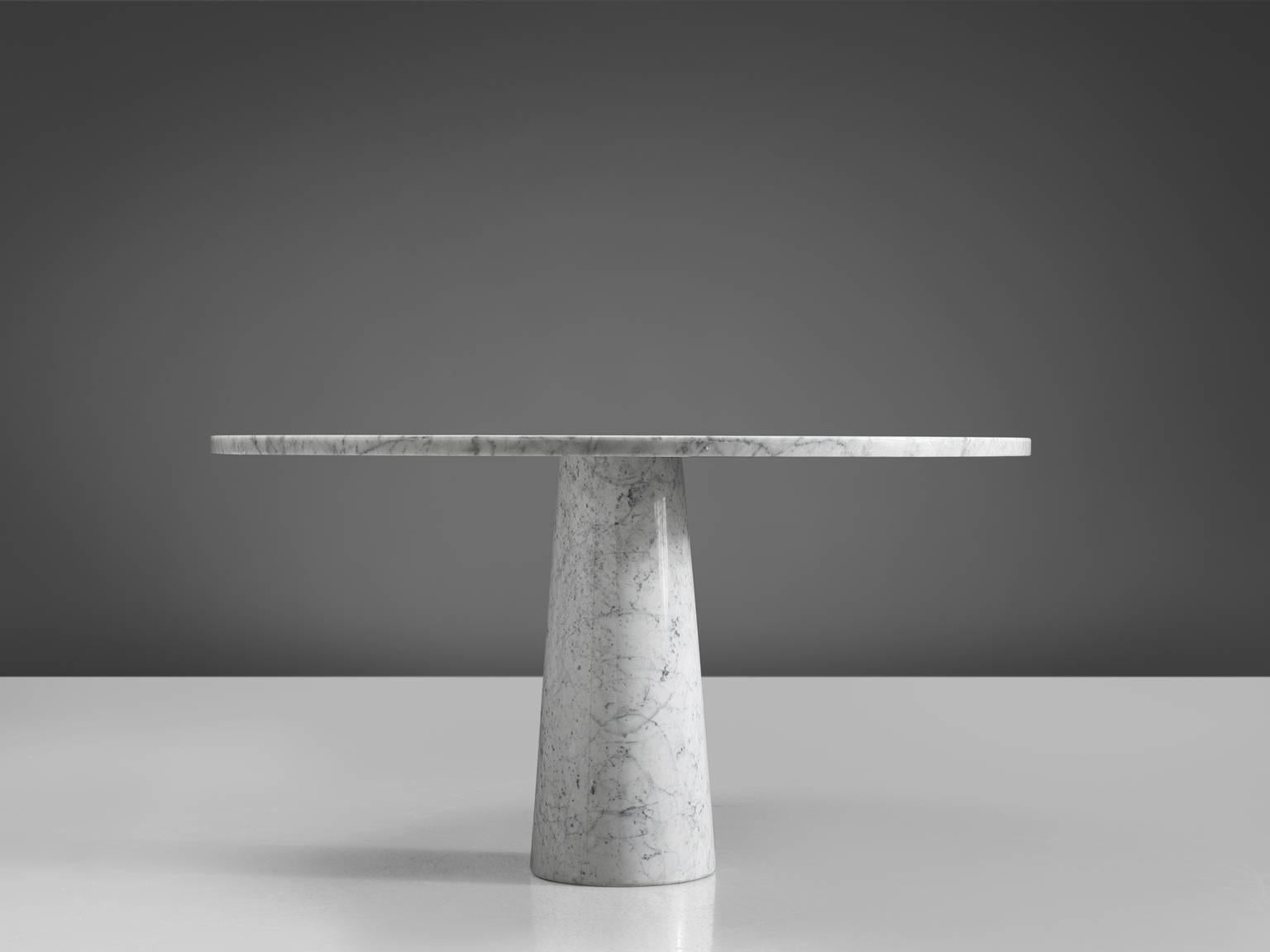 Post-Modern Angelo Mangiarotti Postmodern Marble Centre Table, 1970s