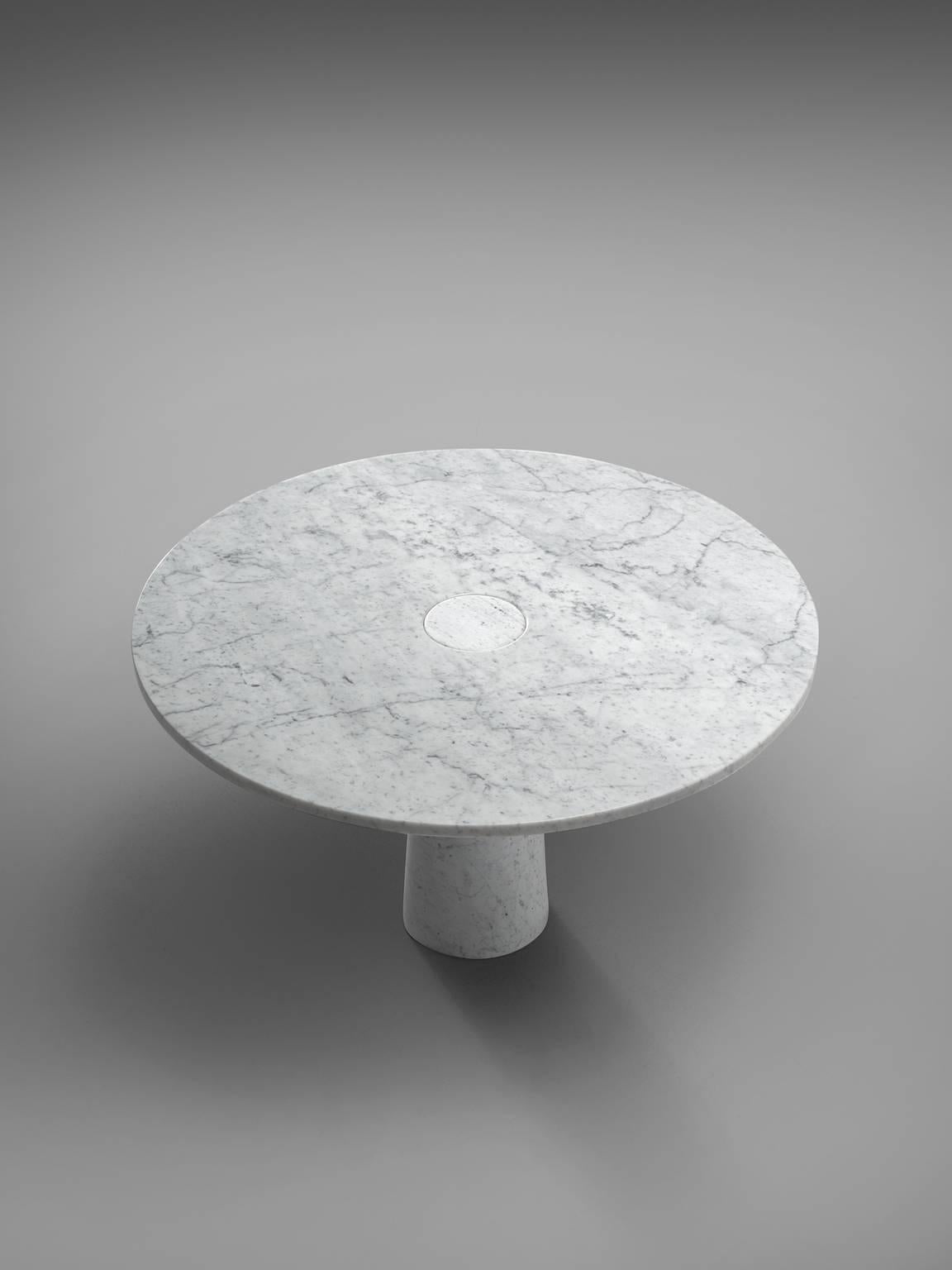 Angelo Mangiarotti Postmodern Marble Centre Table, 1970s In Good Condition In Waalwijk, NL
