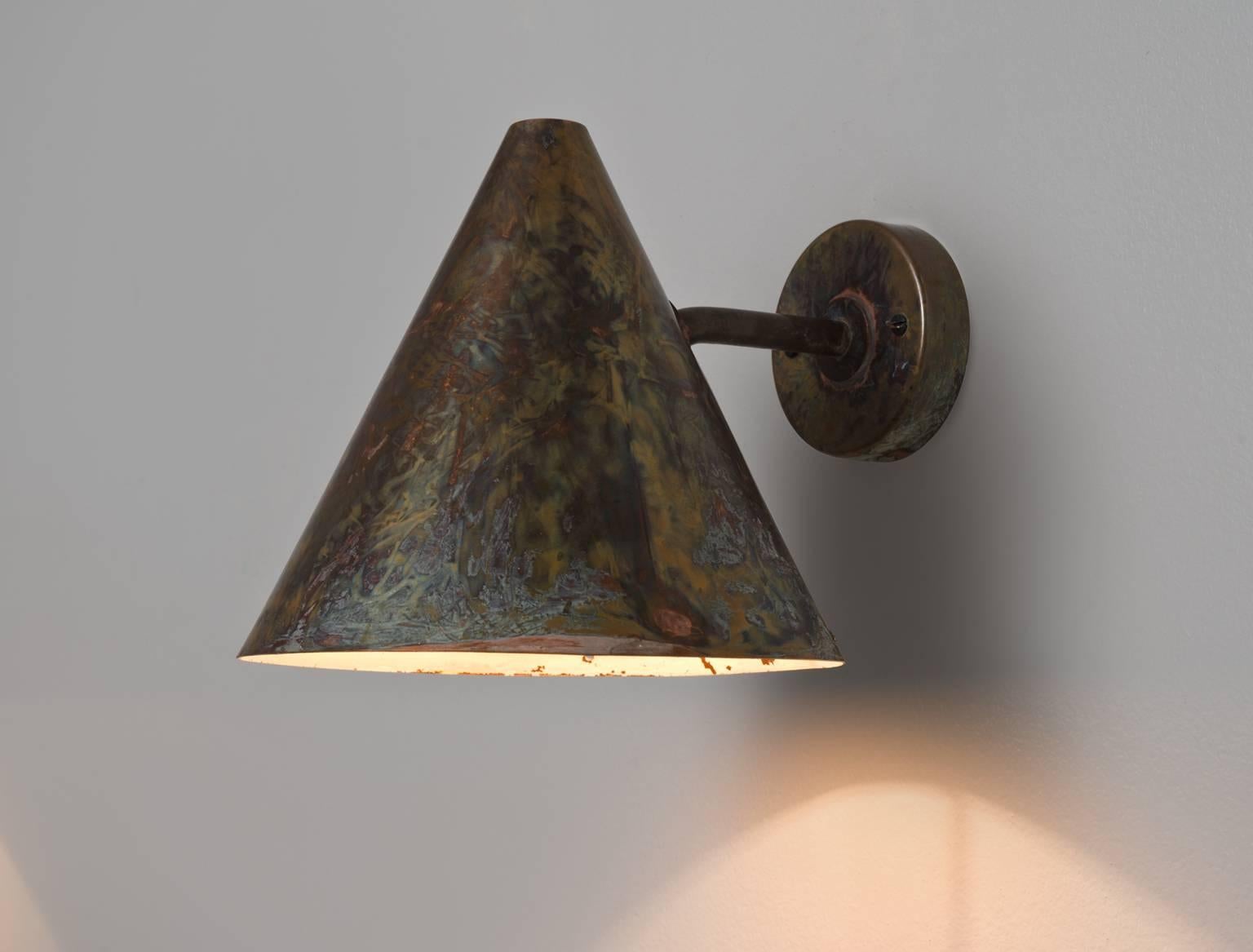 Danish Hans-Agne Jakobsson Pair of Wall Lights in Copper