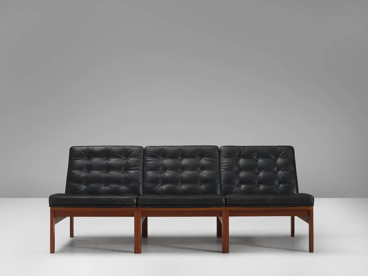 Danish Ole Gjerløv-Knudsen & Torben Lind Three-Seat Sofa