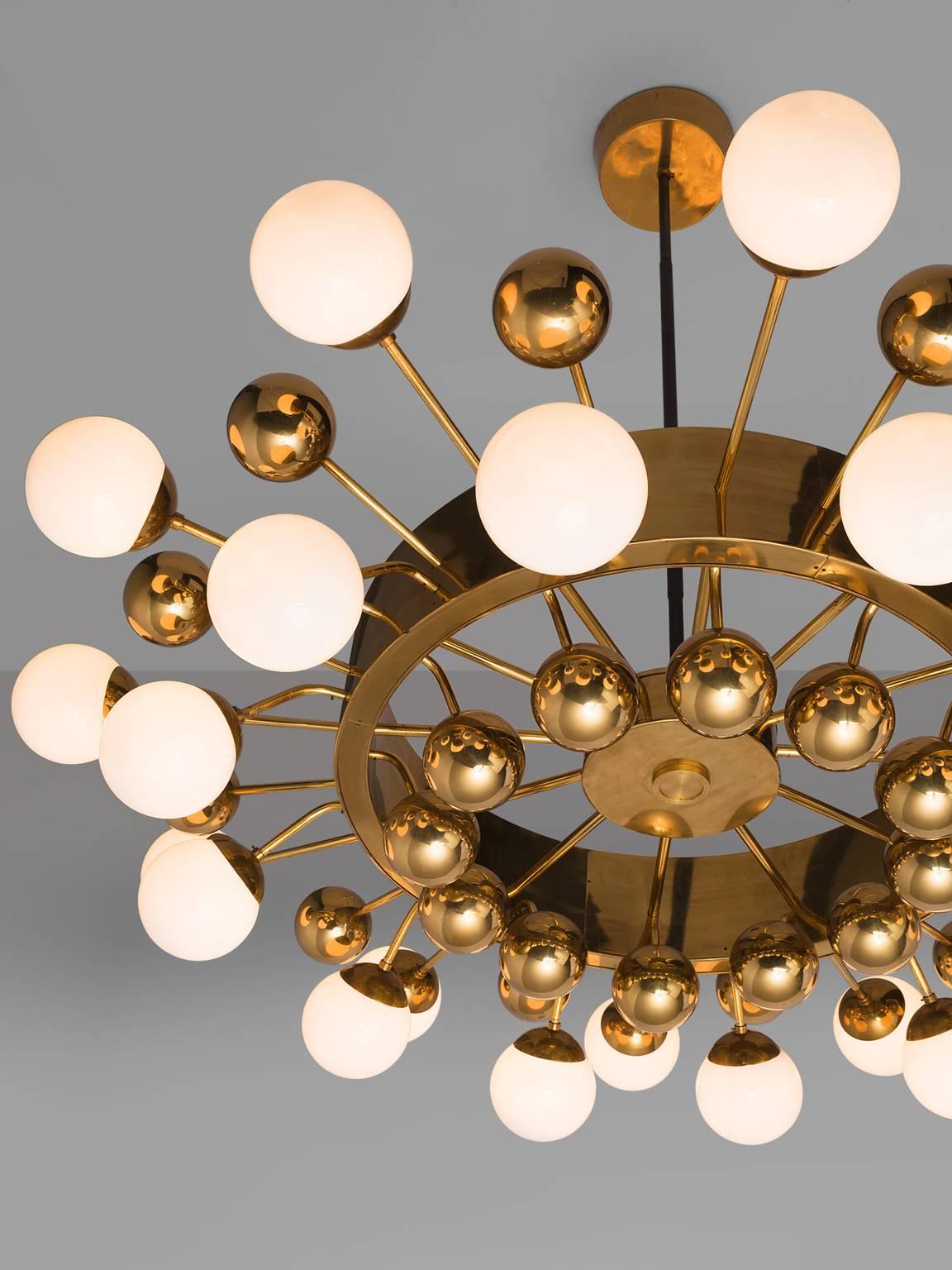 oversized sputnik chandelier