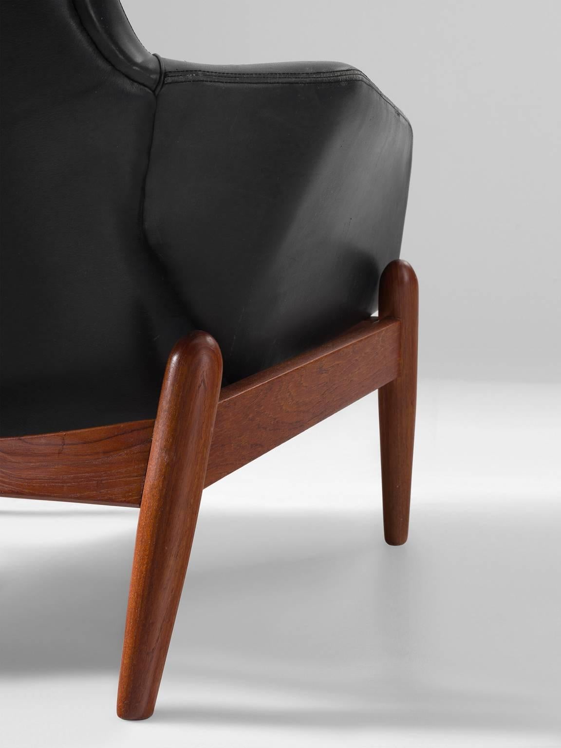 Ib Kofod-Larsen PD30 Lounge Chair in Teak 1