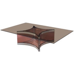 Alessandro Albrizzi Rectangular Coffee Table, Italy, 1970s