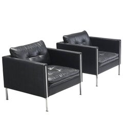 Pierre Paulin Pair of 442 Lounge Chairs for Artifort