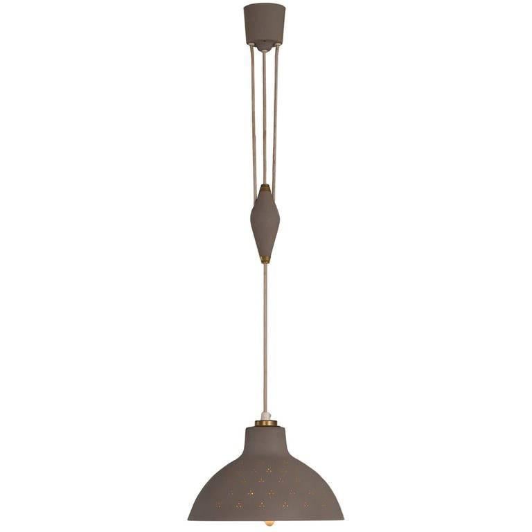 Adjustable Pendant with Counter Weight
