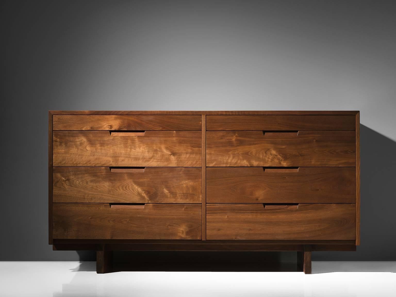 George Nakashima Walnut Sideboard, 1955 (Moderne der Mitte des Jahrhunderts)