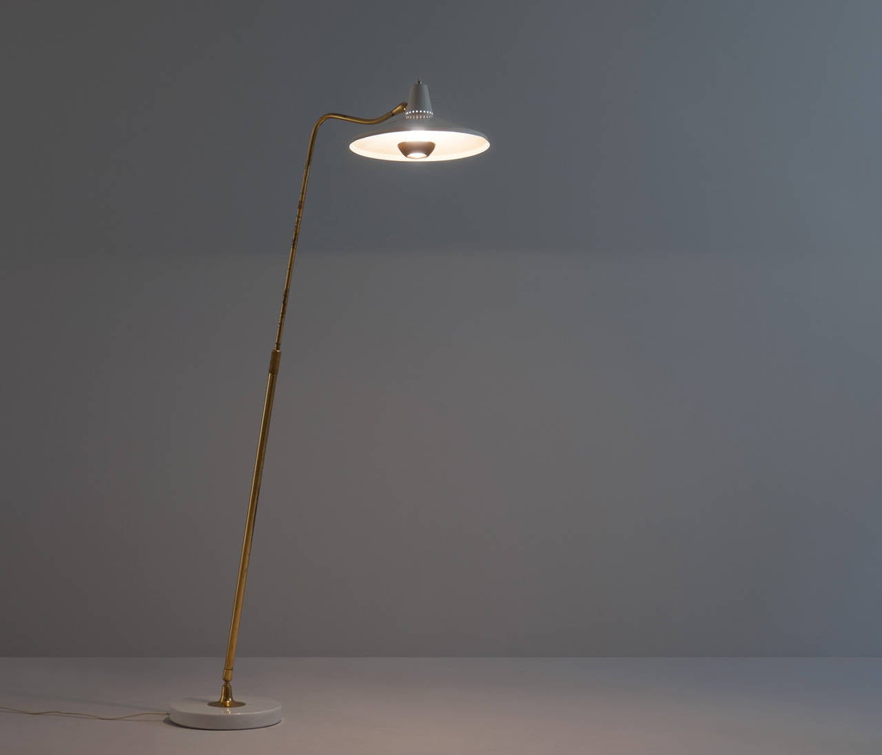 Giuseppe Ostuni '301C' Floor Lamp for O-Luce (Mitte des 20. Jahrhunderts)