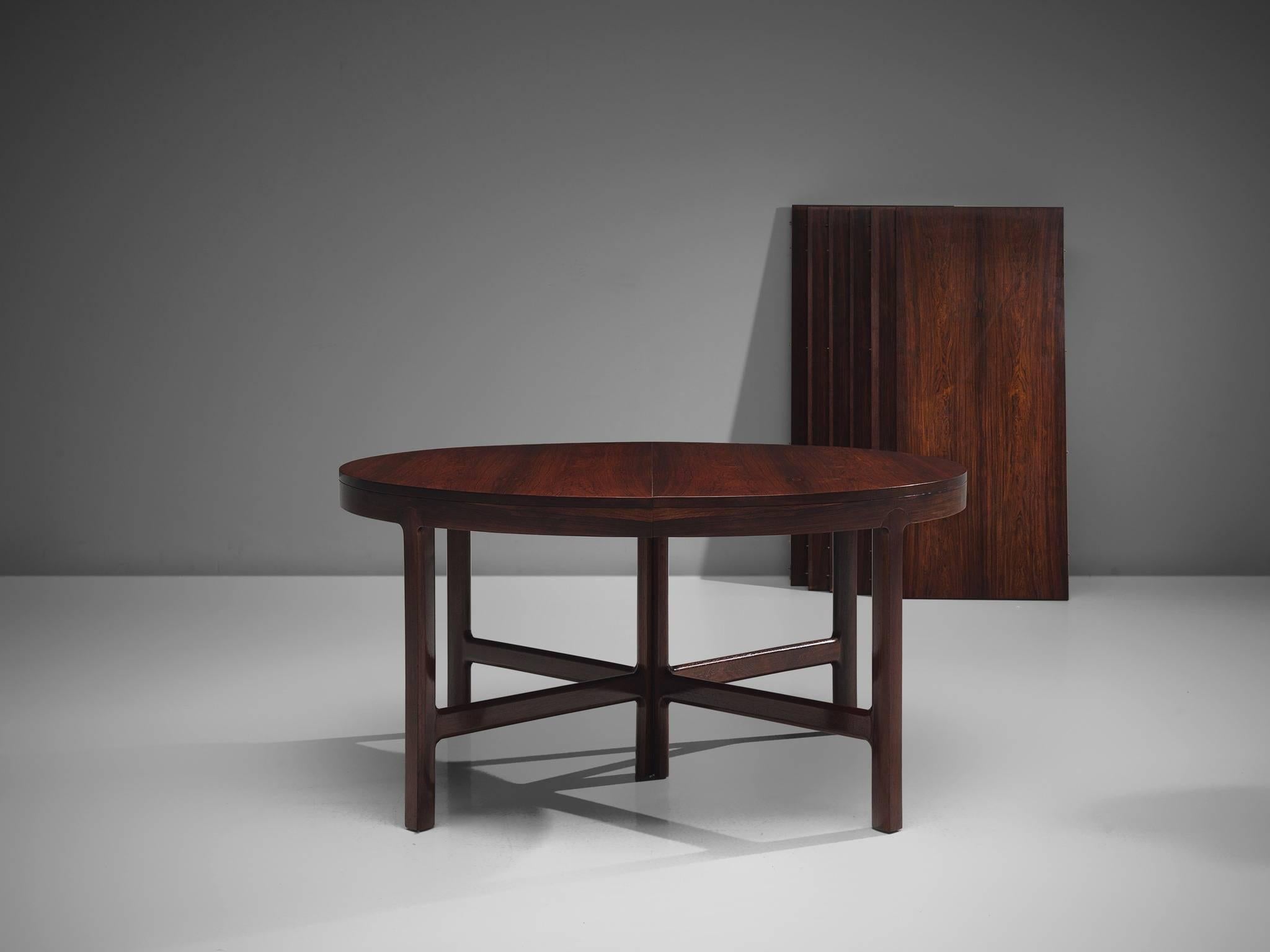 Unique Rosewood Table by Danish Master Cabinet Maker 4