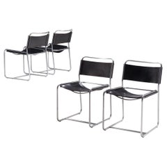 Set of Four Tubular Chairs by 't Spectrum