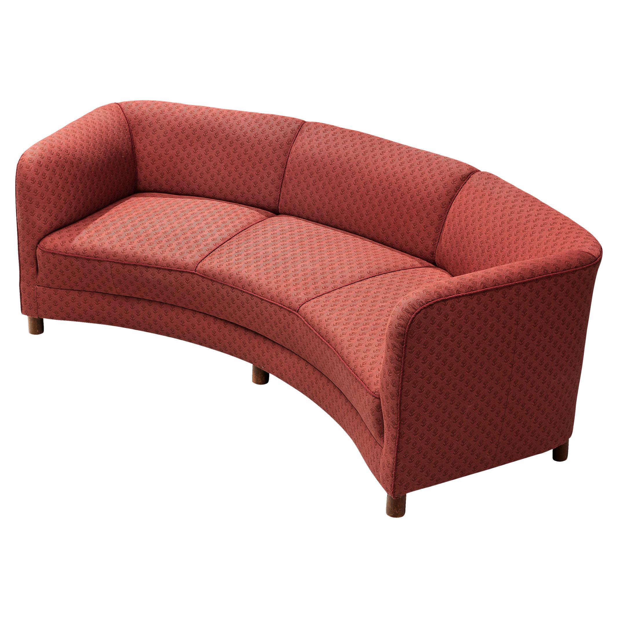 Palm Beach Sofa with Original Floral Cotton Upholstery For Sale at 1stDibs