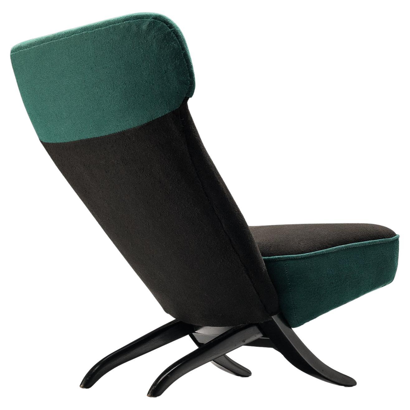 Theo Ruth for Artifort 'Congo' Easy Chairs in Colourful Fabric For Sale ...