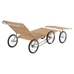 Chaise longue The Mobile Manifesto de Marcel Breuer pour Tecta en osier de canne